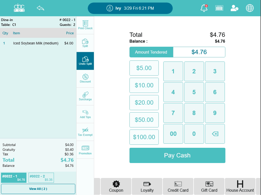 Release Note - POS V55.23.1