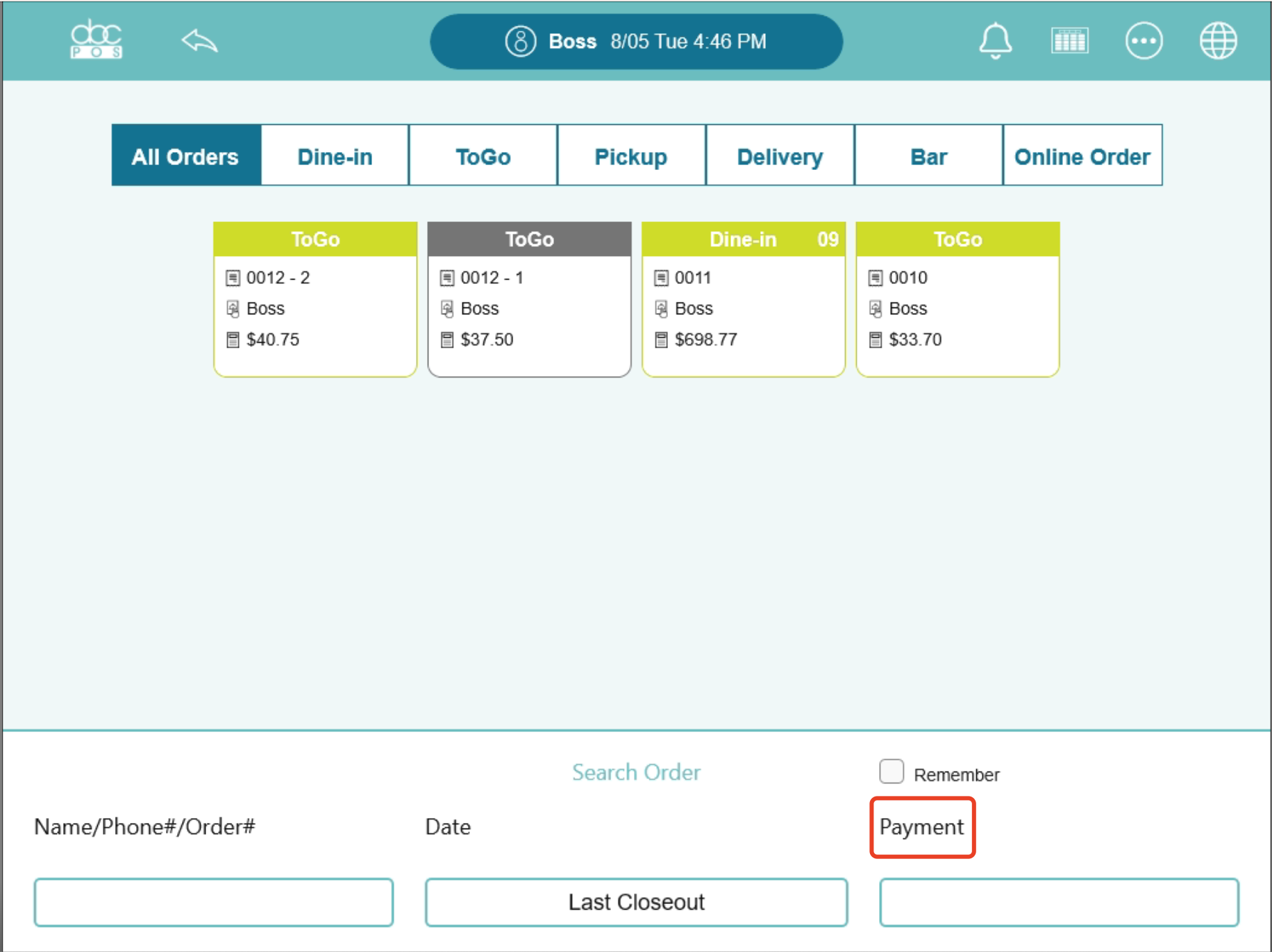 Release Note - POS V85