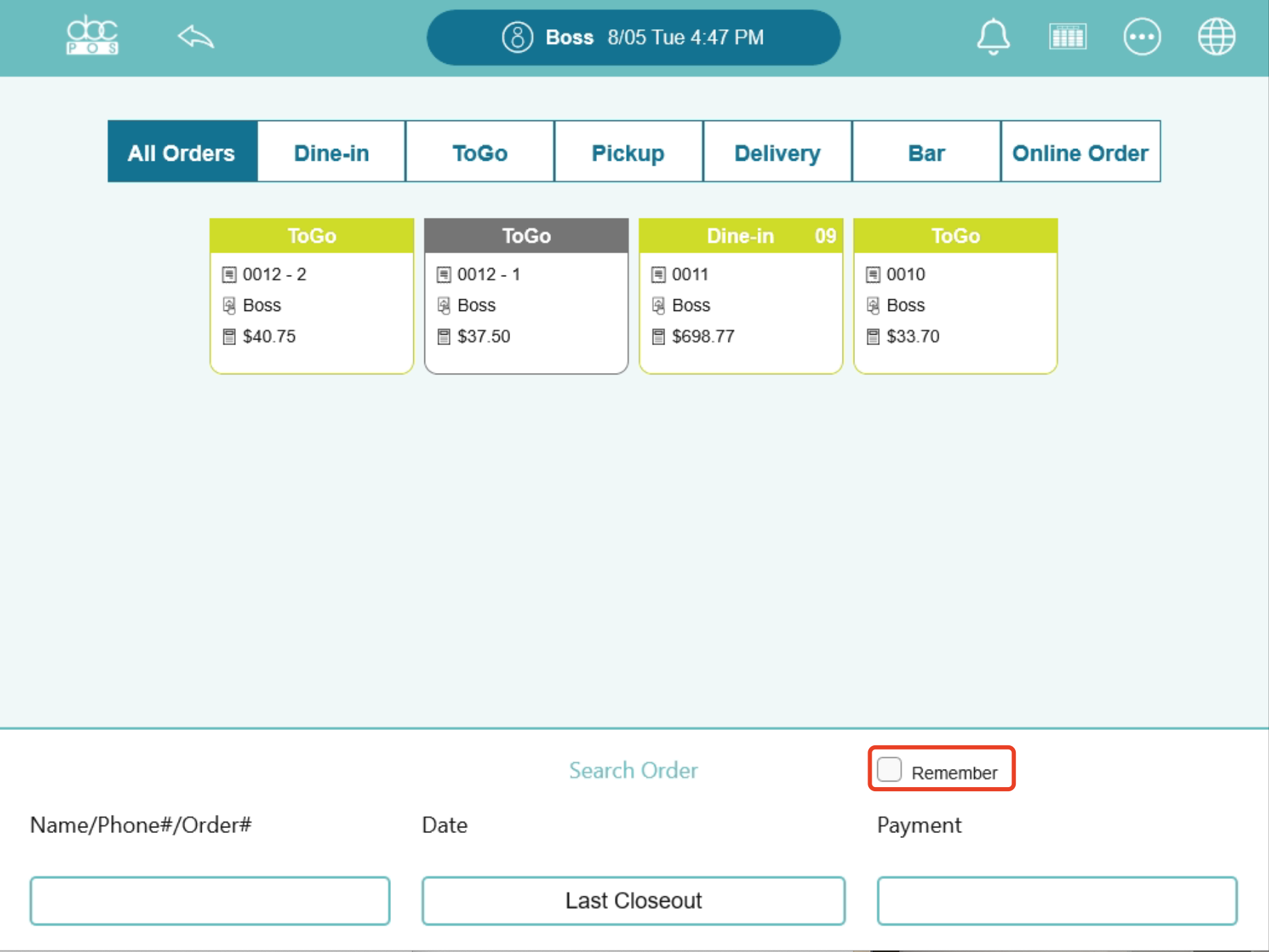 Release Note - POS V85